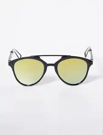 Moda RM Gafas unicolor lunas amarillas oferta
