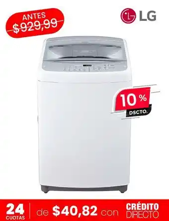 Moda RM Lavadora automática 18 kg blanca lg oferta