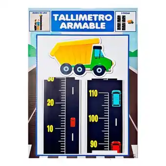 Pycca Tallimetro de madera carritos oferta