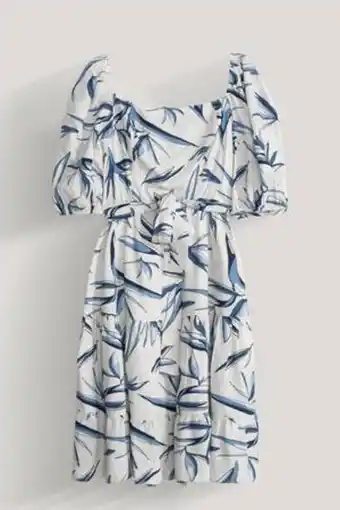 De Prati Vestido estampado con amarre isabella oferta