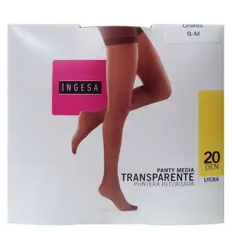 Farmacias Medicity Ingesa medias soporte 20 grafito s-m oferta