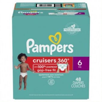 Pampers cruiser 360 super talla s6 x48