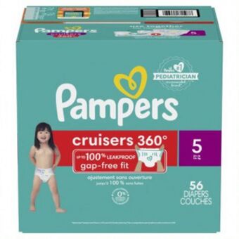 Bebemundo Pampers cruiser 360 super talla s5 x56 oferta