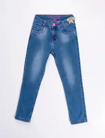 Moda RM Jean llano con aplique oferta