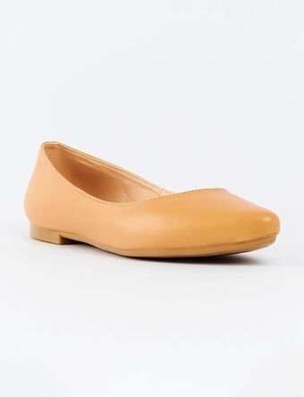 Moda RM Ballerina llana café oferta