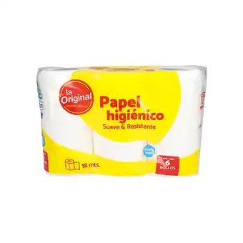 Akí LO.PAPEL HIGIÉNICO LA ORIGINAL. 18M 6 X 18 m oferta