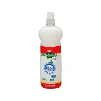 Akí AK.DESINFECTANTE ANTIBACTERIAL EUCALIPTO 900 ml oferta