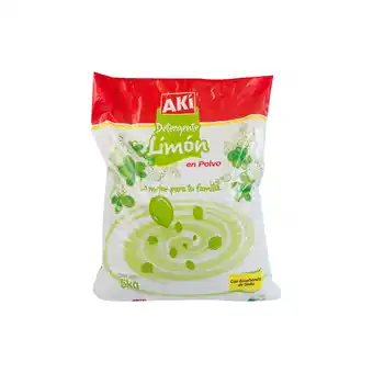 Akí AK.DETERGENTE LIMON EN POLVO 5000 g oferta