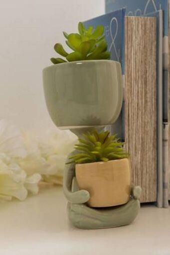 De Prati Planta artificial con macetero concepts oferta