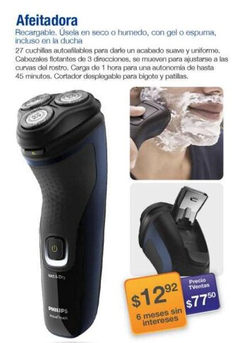 TVentas Philips Afeitadora oferta