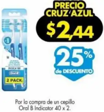 Cepillo Oral B Indicator 40 x 2