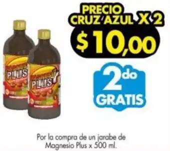 Farmacias Cruz Azul Magnesio Plus 500ml oferta