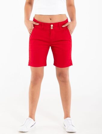 Moda RM Bermuda llana unicolor oferta