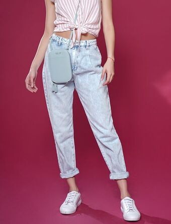 Moda RM Jean holgado celeste oferta