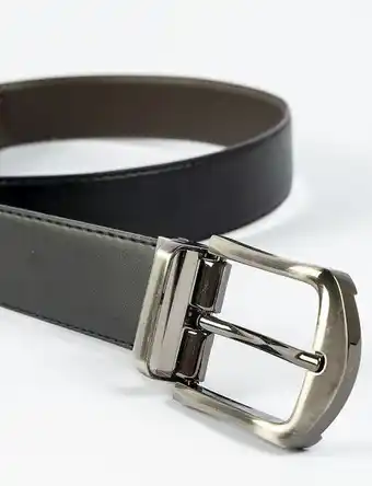 Moda RM Correa llana negra hebilla metálica oferta