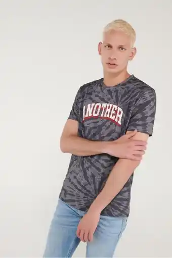 Koaj Camiseta tie dye estampada oferta