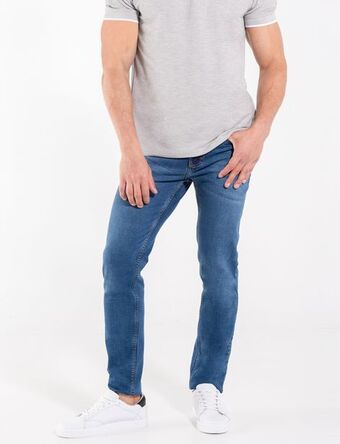 Moda RM Jean clásico azul medio oferta