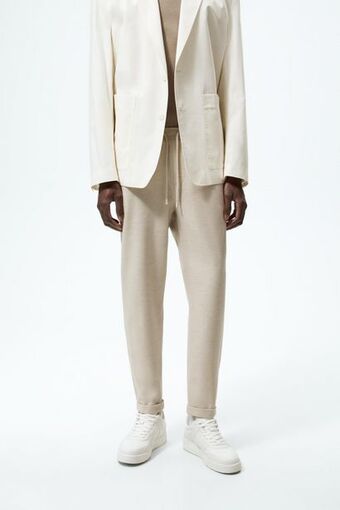 ZARA Pantalón cintura jogger confort oferta