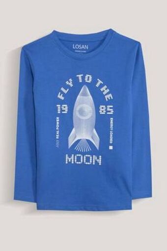 De Prati Camiseta de algodón estampada losan oferta