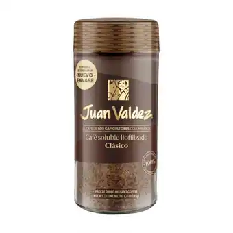 Juan Valdez Café Liofilizado clásico frasco juan valdez oferta