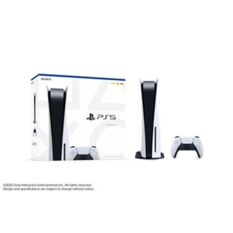 Marcimex Sony - consola ps5 + control dual + 3juegos + audífonos| blanco oferta