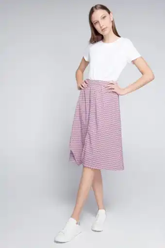 Falda asimetrica