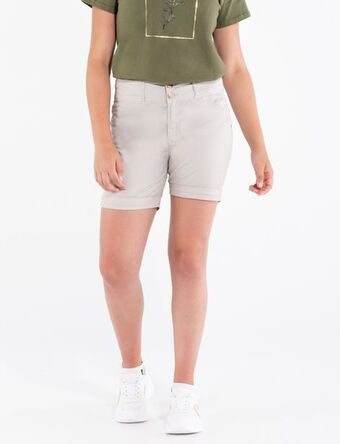 Moda RM Bermuda llana tiro alto oferta