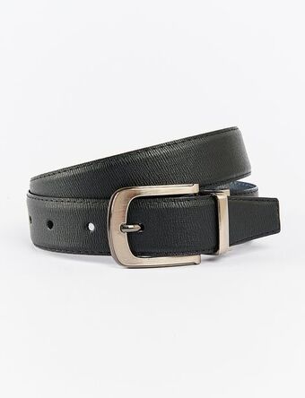 Moda RM Correa reversible negro/azul oferta