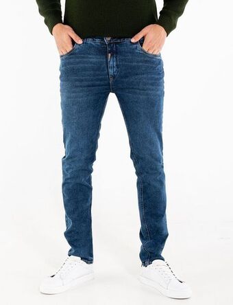 Moda RM Jean llano slim con bolsillos oferta