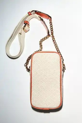 ZARA Porta móvil tejido oferta