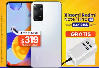 Novicompu Xiaomi Redmi Note 11 Pro 4G 8GB-128GB oferta