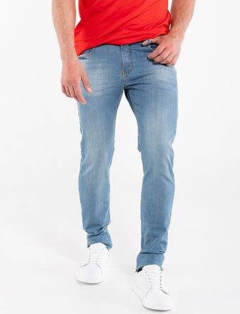 Moda RM Jean skinny llano azul claro oferta