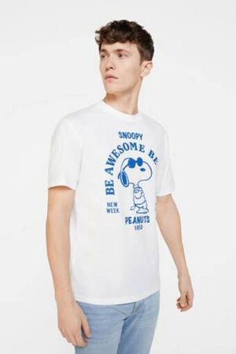 De Prati Camiseta estampada snoppy springfield oferta