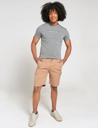 Moda RM Bermuda unicolor bolsillos cargo oferta