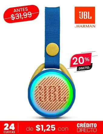 Moda RM Jbl parlante bluetooth jr pop oferta
