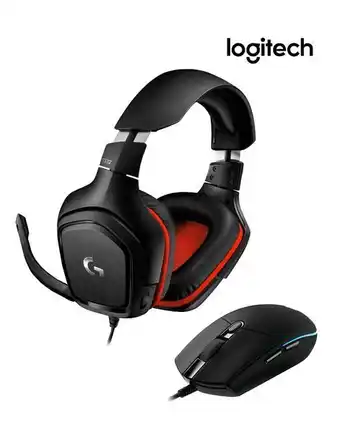 Moda RM Combo audífonos g332 + mouse g203 logitech oferta