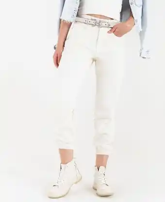 NAF NAF Pantalón con bota y pretina resortada oferta