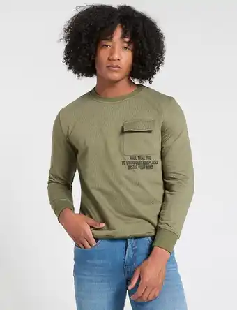 Moda RM Buso con bolsillo verde militar oferta