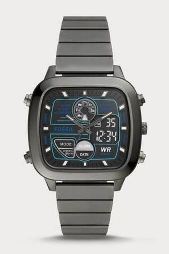 De Prati Reloj fossil correa de acero inoxidable oferta