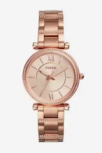 De Prati Reloj analógico fossil correa de acero inoxidable oferta