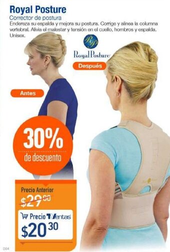 Royal Posture Corrector de Postura
