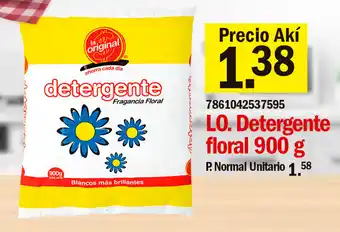 Akí la Original Detergente Floral 900g oferta