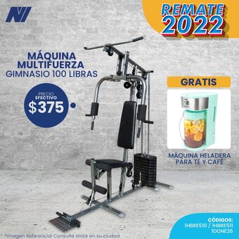 Máquina Multifuerza Gimnasio 100 libras