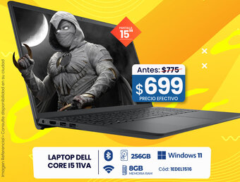 Novicompu Laptop Dell Core i5 11VA oferta