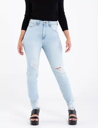 Moda RM Jean mom roto oferta