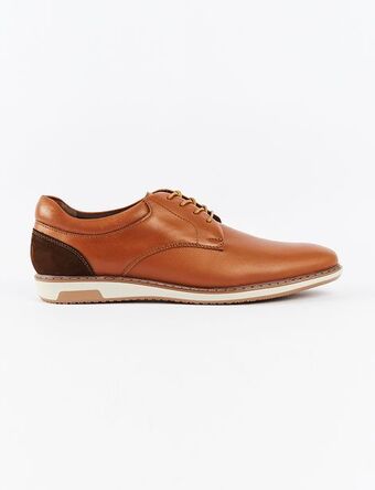 Moda RM Zapato formal café con cordones oferta