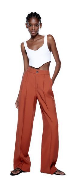 ZARA Pantalón full length oferta