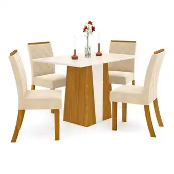 Pycca Juego de comedor orus 4 puestos oferta