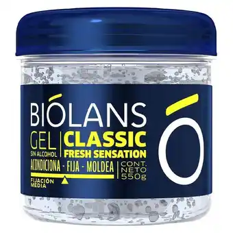 Farmacias Medicity Biolans gel cápsulas classic con 550 g oferta