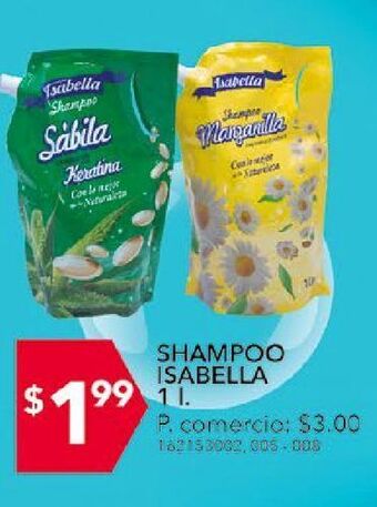Tia Shampoo isabella 1l oferta
